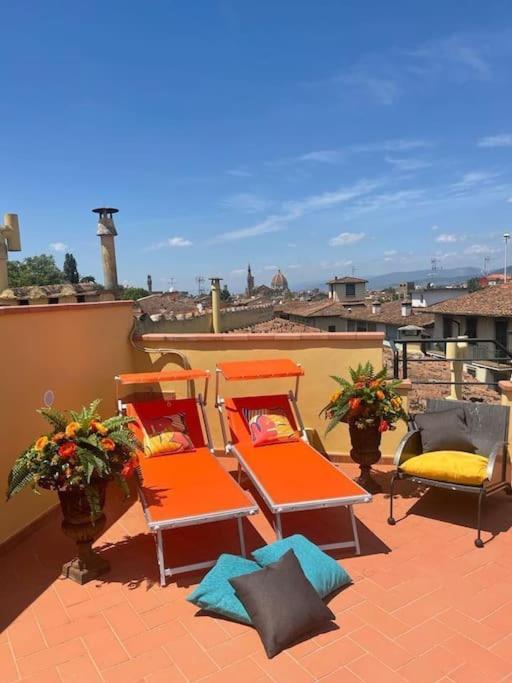Terrace View Florence Attic Bagian luar foto