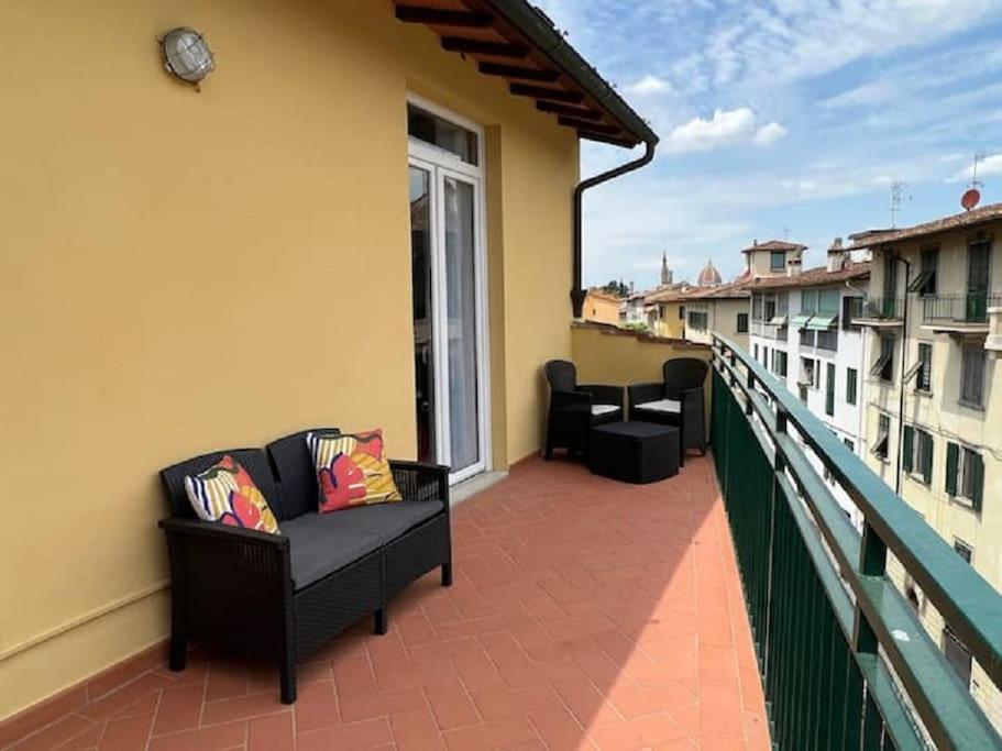 Terrace View Florence Attic Bagian luar foto