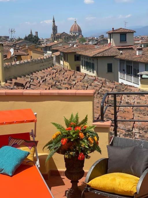 Terrace View Florence Attic Bagian luar foto