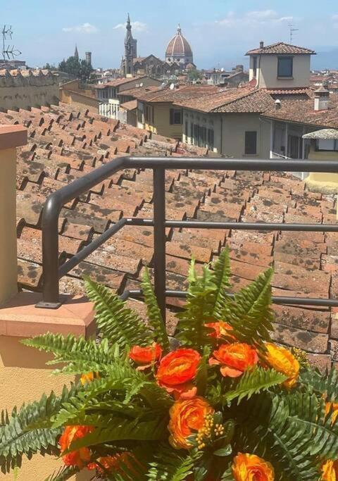 Terrace View Florence Attic Bagian luar foto